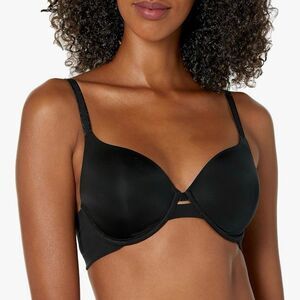 Warner's Womens Lightly Lined Convertible  Bra No Side Effect Black Sz 38DD EUC